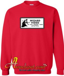 Wizard Video (new) Crewneck Sweatshirt At