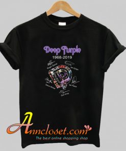 Deep Purple 1968 2019 signature T-Shirt At