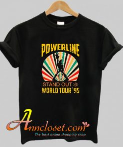 Powerline Stand Out World Tour T-Shirt At