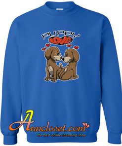 Puppy Love Crewneck Sweatshirt At