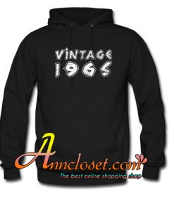 Vintage 1965 birthday gift Retro Grunge Hoodie At