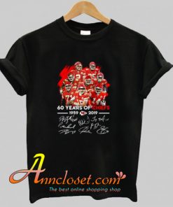 60 Years of Chiefs Signatures T-Shirt At