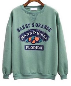 Barry’s Orange Florida Sweatshirt At