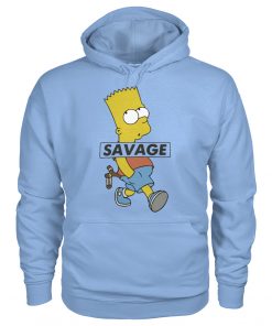Bart Simpson Savage Hoodie At