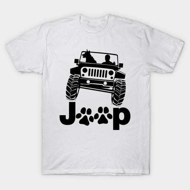 Jeep Dog Canine T-Shirt At