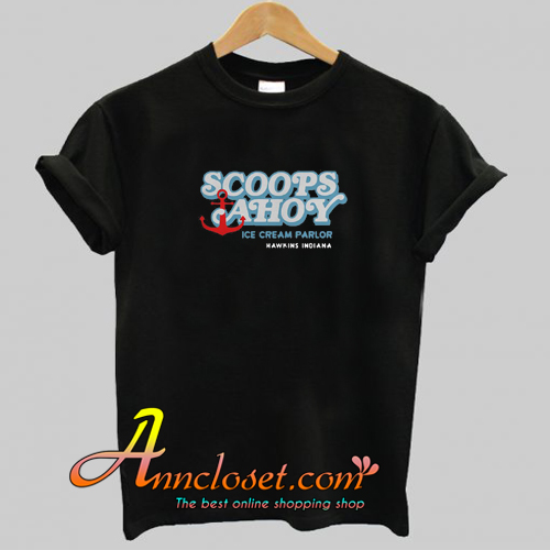 Scoops Ahoy Ice Cream Parlor T-Shirt At