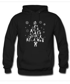 Avengers Merry Christmas Hoodie At