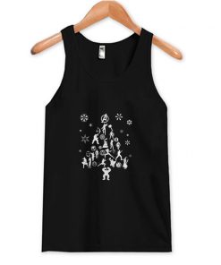 Avengers Merry Christmas Tank Top At