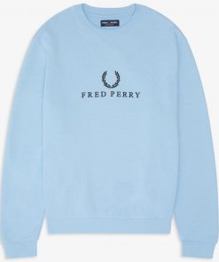 Fred Perry Sports Authentic Embroidered Sweatshirt At