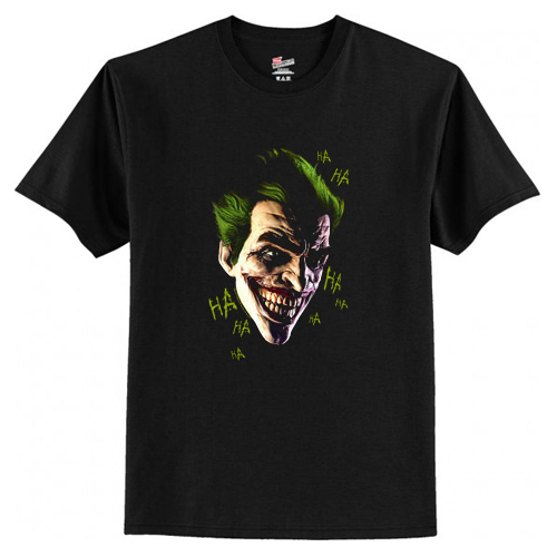 Joker Laughing Clown Prince T Shirt At