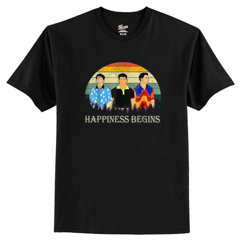 Jonas Brothers Happiness Begins Vintage Shirt At
