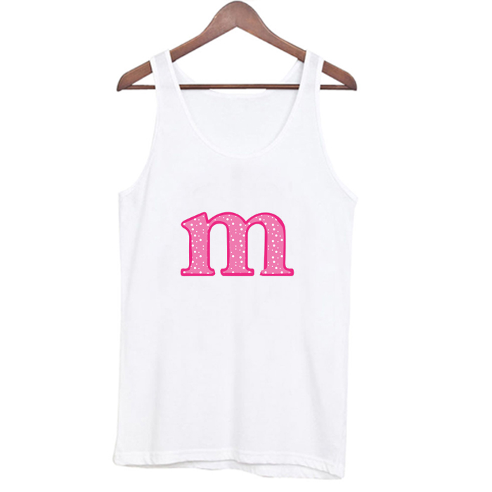 Letter M halloween Tank Top At