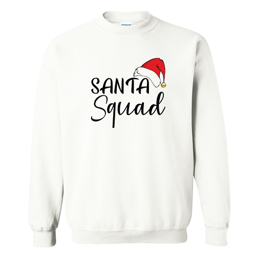 Santa Squad Sweatshirt At