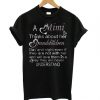 A Mimi Thinks About Her Grandchildren T shirt SFA