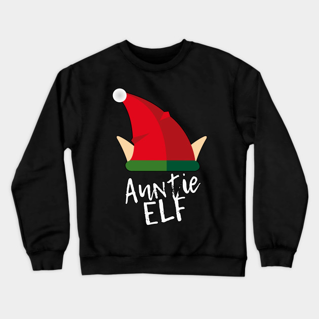 Auntie Elf Christmas Sweatshirt At