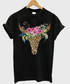Deer Flower Style Shirts T shirt SFA