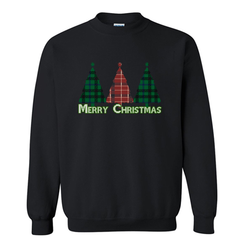 Funny Christmas Tree Sweatshirt At