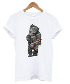 Groot Hug Autism Teddy Bear T shirt SFA