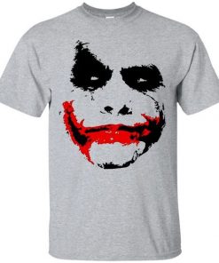 Joker Face Grey T Shirt SFA