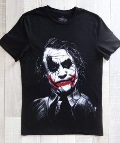 Joker Face Handmade T Shirt SFA