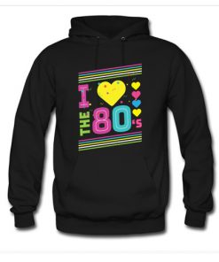 Love The 80s Apparel Disco Hoodie At