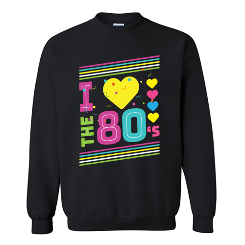 Love The 80s Apparel Disco Sweatshirt At