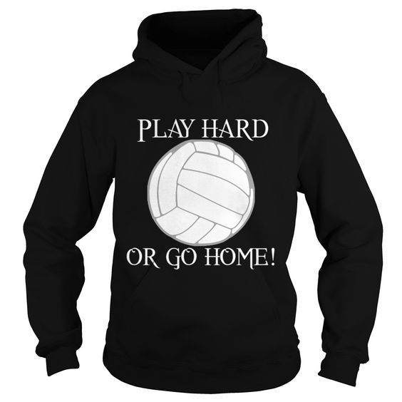 Play Hard Volleyball Hoodie SFA | anncloset.com