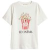 Pop Corn Le Cinema T shirt SFA
