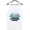 Sacred Geometry Triangles – Misty Forest Tank Top SFA