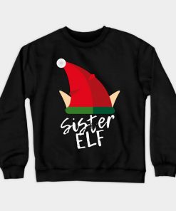 Sister Elf Christmas Sweatshirt At