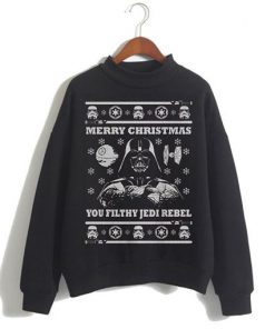 Star Wars Parody Vader Ugly Christmas Sweatshirt SFA