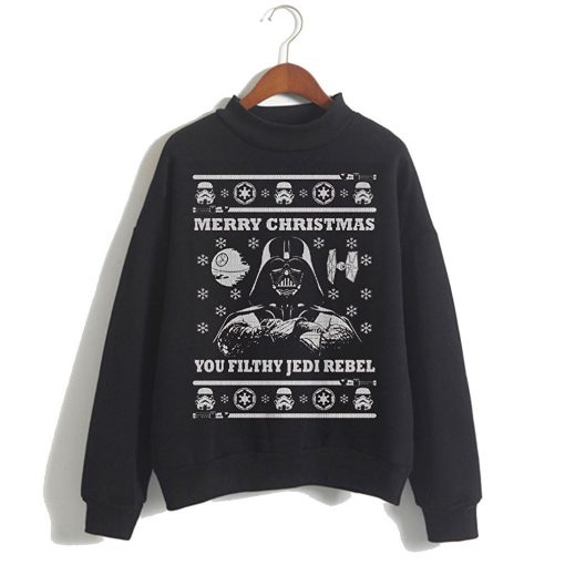 Star Wars Parody Vader Ugly Christmas Sweatshirt SFA