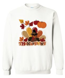Thanksgiving Turkey Sweatshirt At