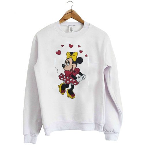 Vintage Retro 80s Minnie Mouse Disney Sweatshirt SFA