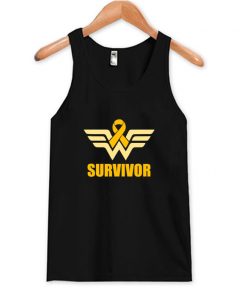 Wonder Woman Appendix Cancer Survivor Tank Top At