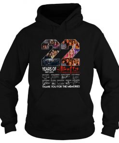 22 Years Of Buffy The Vampire Slayer Thank You For The Memories Hoodie SFA