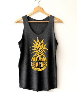 Aloha beaches beaches Tanks Tops SFA