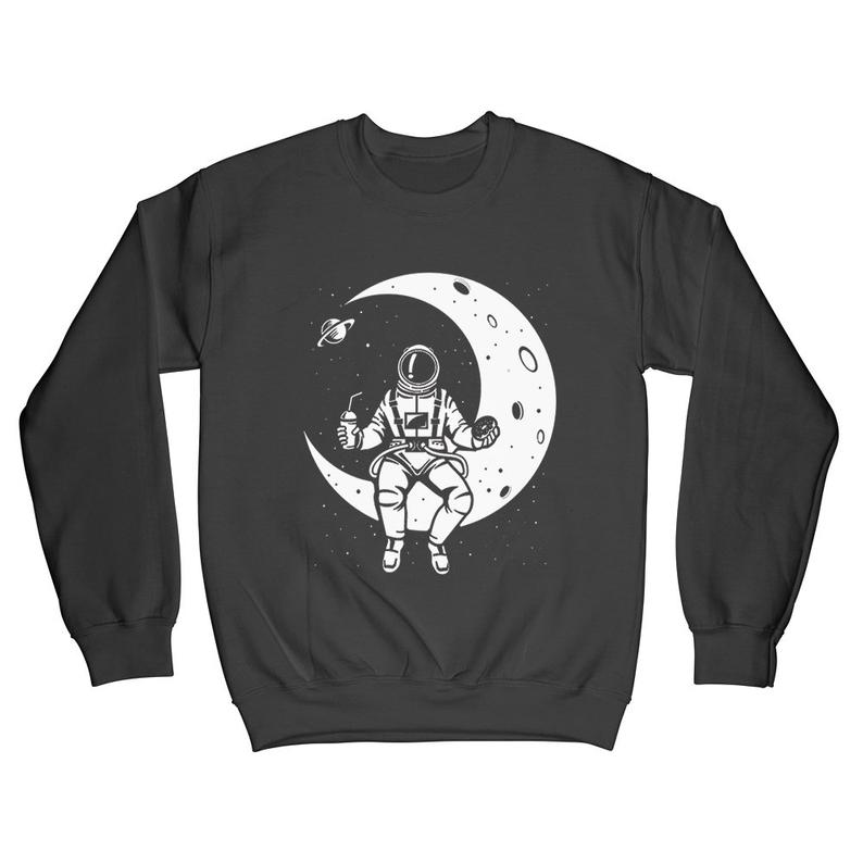 Astronaut moon space sweatshirt SFA