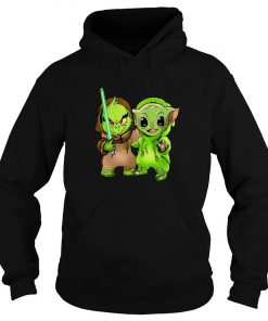 Baby Yoda And Baby Grinch Hoodie SFA