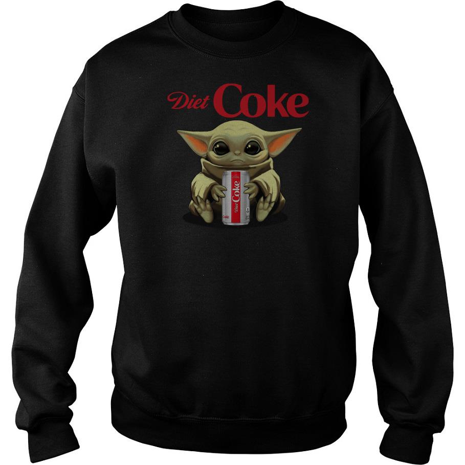 Baby Yoda Hug Diet Coke Sweatshirt SFA