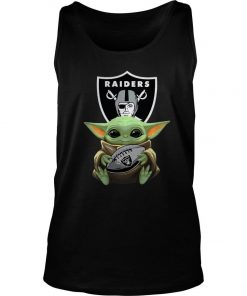 Baby Yoda Hug Oakland Raiders Tank Top SFA