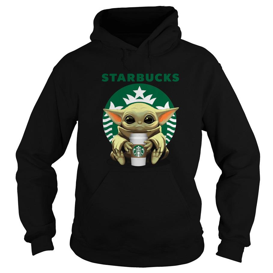 Baby Yoda Hug Starbucks Hoodie SFA