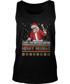 Dj Santa Claus Merry Mixmas Tank Top SFA