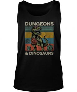 Dungeons And Dinosaurs Vintage Tank Top SFA