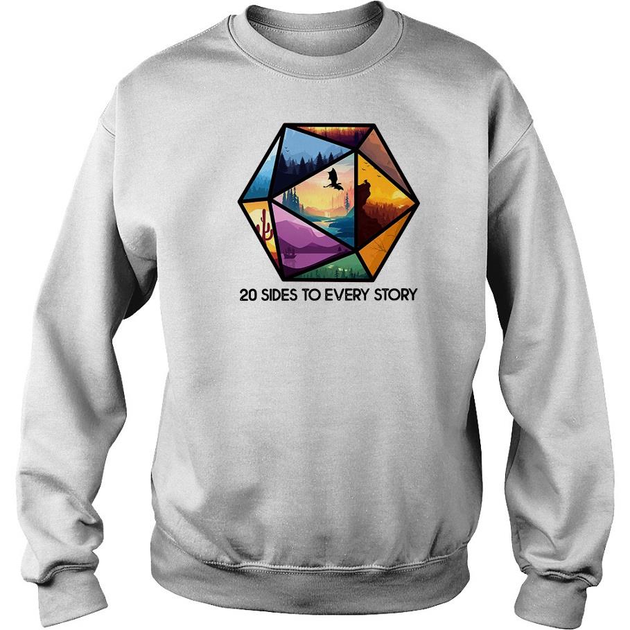 Dungeons And Dragons 20 Sides To Every Story Sweatshirt SFA