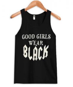 Good Girls Wear Black Tanktop SFA