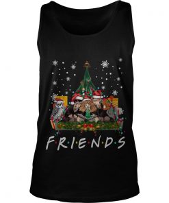 Harry Potter Hermione And Ron Weasley Christmas Tree Friends Tv Show Tank Top SFA