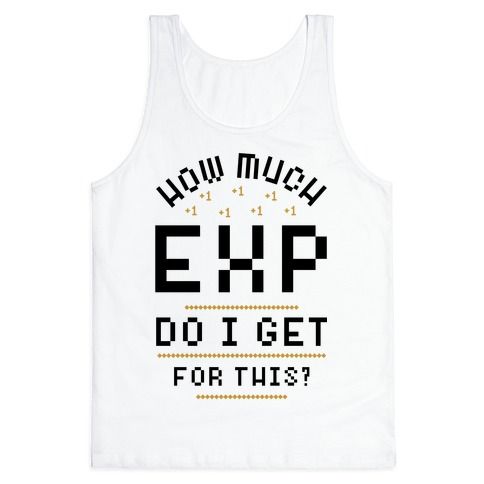 How Much EXP Do I Get For This tank top SFA