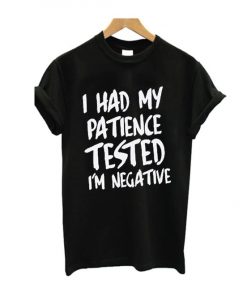 I’m Negative Black T-shirt SFA