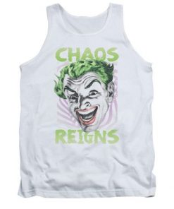 Joker Chaos Reigns Adult Tank Top SFA